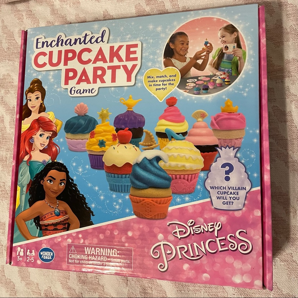 Disney Princess Enchanted Cupcake Party Game